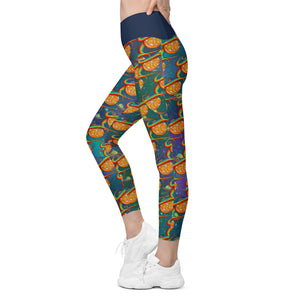 Make The Mimost of It! Crossover Leggings With Pockets