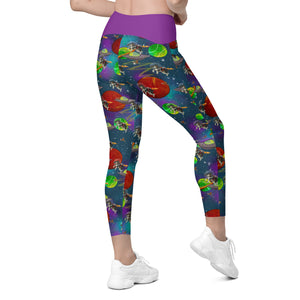 K-9 Space Dreams Leggings With Pockets