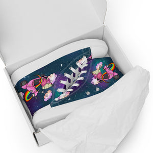 Riding Rainbow Men’s Hi-Top Canvas Kicks