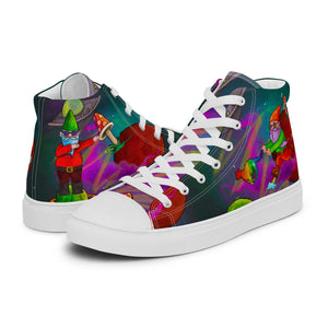 Open image in slideshow, If You Gnome You Gnome... Men’s Hi-Top Canvas Kicks
